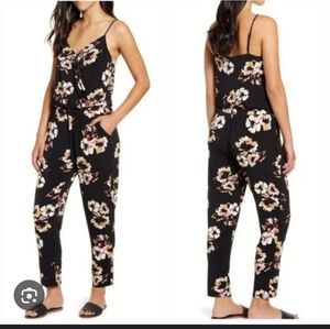 1. State Floral Black Jumpsuit